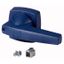 K2SCB Rotary handle, 6mm, for mounting shroud, blue thumbnail 1