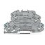 Double-deck carrier terminal block N/L upper-deck base gray thumbnail 1