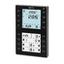 QMX3.P37-1BSC - Room operator unit KNX with temperature sensor, segmented backlit display, configurable touchkeys, LED display, black thumbnail 3