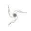 Modern Wave Ceiling Lamp Chrome thumbnail 4