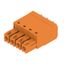 PCB plug-in connector, female plug, 3.81 mm, Number of poles: 4, 180°, PUSH IN with actuator, Clamping range, max. : 1.5 mm², Box thumbnail 3