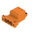 PCB plug-in connector, male plug, 5.08 mm, Number of poles: 3, 180°, PUSH IN with actuator, Clamping range, max. : 3.31 mm², Box thumbnail 5