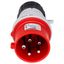 CEE-Plug, 5-pole, 32A, 400V, IP44 thumbnail 3