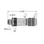 Field-Wireable Connector Male Connector M12 × 1, Straight   FW-M12ST5W-G-ZF-ME-SH-9 thumbnail 1