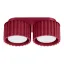 Ceiling lamp AURA 2 burgundy Gx53 thumbnail 1