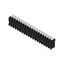 Printed circuit board terminals, 3.81 mm, Number of poles: 19, 180°, Solder pin length (l): 1.5 mm, black, PUSH IN with actuator, Clamping range, max. : 1.5 mm², Tube thumbnail 4