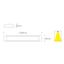 WHITE LED 48W CW 1200x120mm IP20 230V thumbnail 2