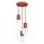 Pendant lamp HALO 3P red ochra thumbnail 3