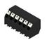 Printed circuit board terminals, 5.00 mm, Number of poles: 6, 135°, black, PUSH IN with actuator, Clamping range, max. : 1.5 mm², Tape thumbnail 2