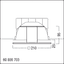 PANOS INF DEKOGLAS AM Q190 H - Decorative glass attachment thumbnail 3