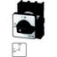 P1-25/EZ/N On-Off switch, P1, 25 A, centre mounting, 3 pole + N, with black thumb grip and front plate thumbnail 5