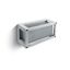 WHITE E27 12W WALL LIGHT IP54 thumbnail 1