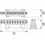 LZOG-10P protective terminal strip thumbnail 2