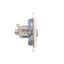 Rockers for roller blind push button SZP1M, antibacterial white thumbnail 1