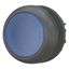 M22S-DL-B Illuminated pushbutton actuator, RMQ-Titan, Flush, momentary, Blue, Blank, Bezel: black thumbnail 4