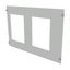 ProfiSNAP Front Plate, for enclosure width 800mm, H=500mm, prepared fo thumbnail 2