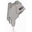 TOPJOB®S L-type test plug module modular 1-pole gray thumbnail 1