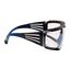3M™ SecureFit™ 400 Safety Glasses, Blue/Grey Frame, Foam, Scotchgard™  thumbnail 4