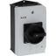 Main switch, P1, 40 A, surface mounting, 3 pole + N, STOP function, With black rotary handle and locking ring, Lockable in the 0 (Off) position thumbnail 2