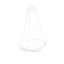 Modern Nola Pendant Lamp White thumbnail 1