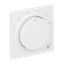 1794 R-44M Cover plate with legend Characters 1 ... 6 for Thermostat Turn button studio white matt - Busch-art linear thumbnail 2
