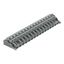 1-conductor female connector CAGE CLAMP® 2.5 mm² gray thumbnail 1