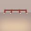 Ceiling lamp RING 4L red thumbnail 2