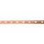 Copper busbar perforated, 20x3mm, 1m thumbnail 2