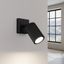 STYLISH WALL LAMP WITH MOVABLE BLACK LAMP FROM THE KARBON SERIES FOR ADDITIONAL LIGHTING thumbnail 5
