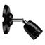 Ceiling / Wall Lamp Porcelain L E27 Black thumbnail 1