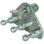 Earth connecting plate with ball head cap and 3 fixed ball points D 20 thumbnail 1