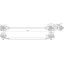 Bridging cable Cu 16mm²  L 400mm with 2 saddle clamps 0.7-10mm StSt thumbnail 2