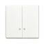 1785 K-884-500 Mechanical Controls None for Switch/push button, Two-part rocker studio white matt - 63x63 thumbnail 4