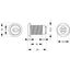 ZRH Metal lock for hermetic switchboards thumbnail 2