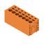 Printed circuit board terminals, 5.08 mm, Number of poles: 7, 180°, Solder pin length (l): 3.5 mm, tinned, orange, PUSH IN without actuator, Clamping range, max. : 2.5 mm², Box thumbnail 4