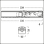 TECTON TE WH IP64 - Incoming electrical feed, white thumbnail 2