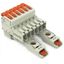 831-1206/306-000 1-conductor male connector; lever; Push-in CAGE CLAMP® thumbnail 1