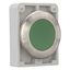 M30I-FDR-G Pushbutton, RMQ-Titan, flat, maintained, green, blank, Front ring stainless steel thumbnail 12