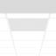 PARLEDO, 40 W, 5000 lm, 840, white, DALI Lay-in luminaires, L 595 B 59 thumbnail 1