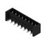 PCB plug-in connector, male header, closed side, THT/THR solder connection, 5.08 mm, Number of poles: 8, 270°, Solder pin length (l): 1.5 mm, tinned, black, Tape thumbnail 2