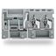 Stackable 2-conductor PCB terminal block with fuse mounting 2.5 mm² gr thumbnail 1
