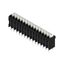 Printed circuit board terminals, 3.50 mm, Number of poles: 15, 180°, Solder pin length (l): 3.5 mm, black, PUSH IN with actuator, Clamping range, max. : 1.5 mm², Tube thumbnail 2