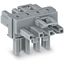T-distribution connector 4-pole Cod. B light green thumbnail 4