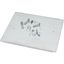 XMG131606MV Mounting plate, +mounting kit, for GS 1, vertical, 3p, HxW=400x600mm thumbnail 2