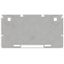 Separator plate 2 mm thick 102.3 mm wide gray thumbnail 3