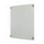 ProfiSNAP Front Plate, for enclosure width 400mm, H=400mm, blind thumbnail 1