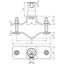 Pipe clamp D 40-60mm StSt with socket ZDC D 16mm  f. DEHNiso thumbnail 2