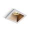 WHITE GU10 10W BRASS REFLECTOR DARK LIGHT thumbnail 1