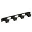 Management panel 19 inches 1U 2 axes screw fixing thumbnail 2