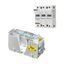 Eaton Bussmann series JM modular fuse block, 600V, 60A, Box lug, Three-pole, 12 thumbnail 1